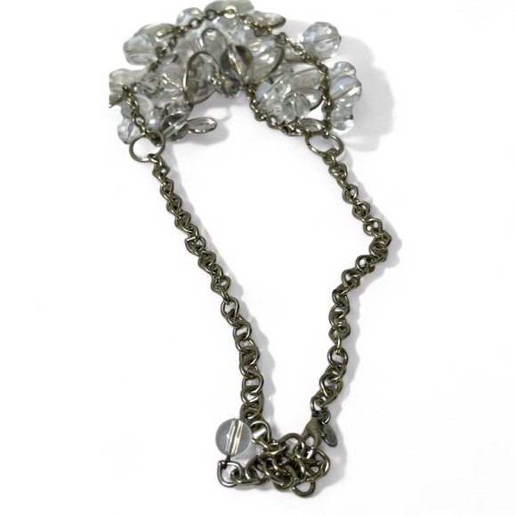 ❤️ Vintage Premier Designs ‘Crystal Clear’ Chandelier Statement Necklace - Picture 6 of 7